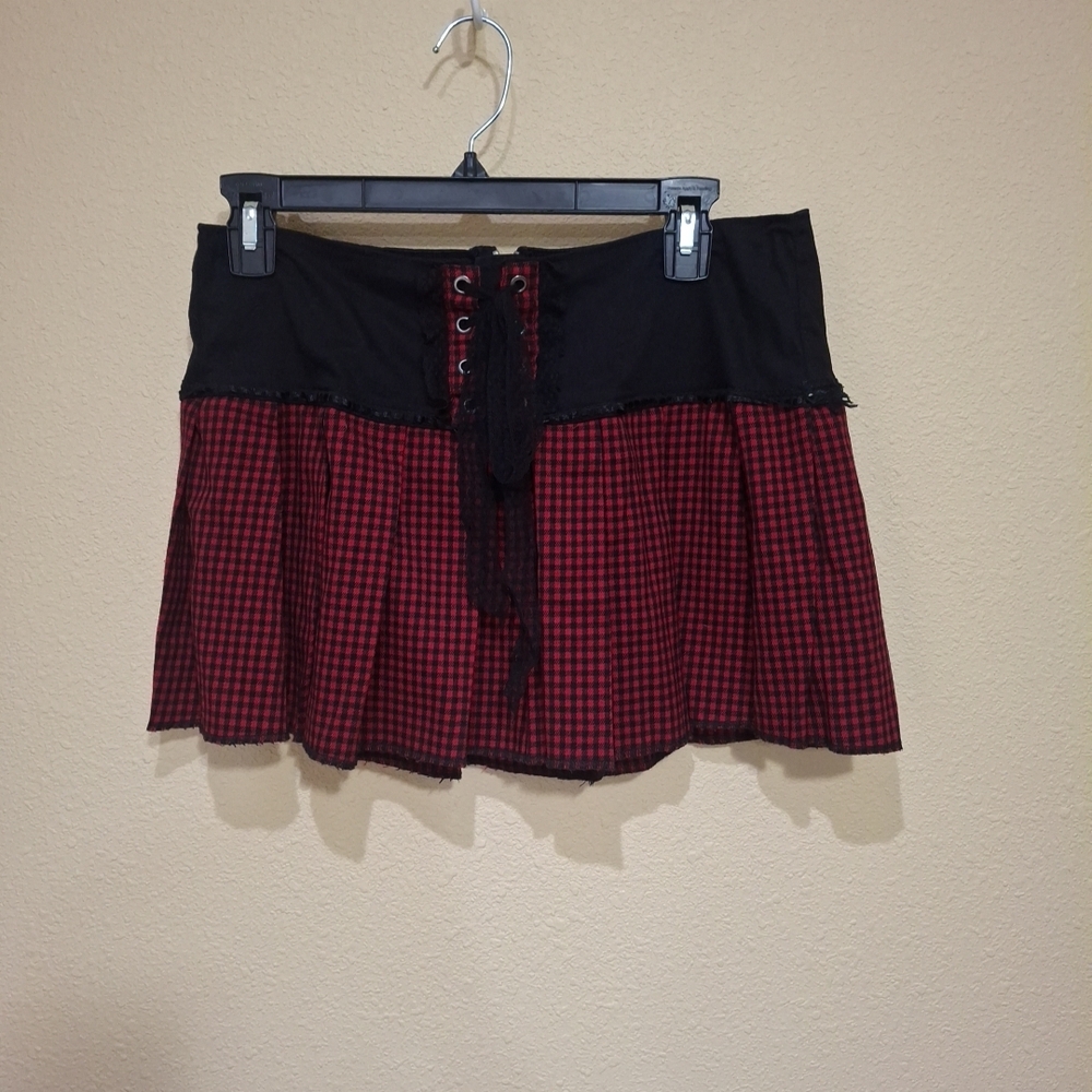 Tripp NYC Pleated Mini Skirt
